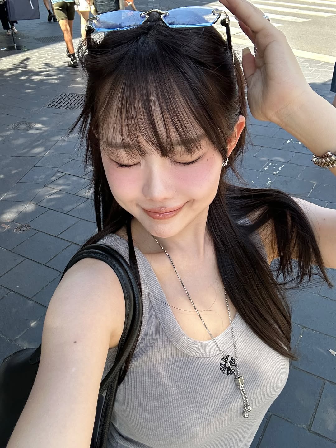 【正妹】韩国知名模特儿,网红洪瑛琦外出穿搭太美了!