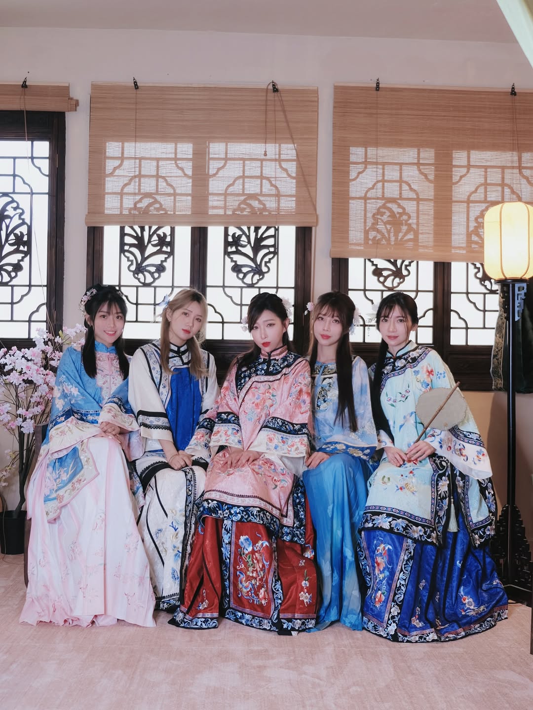 【正妹】甜美女神Cherry 清代古典服装太优雅了!