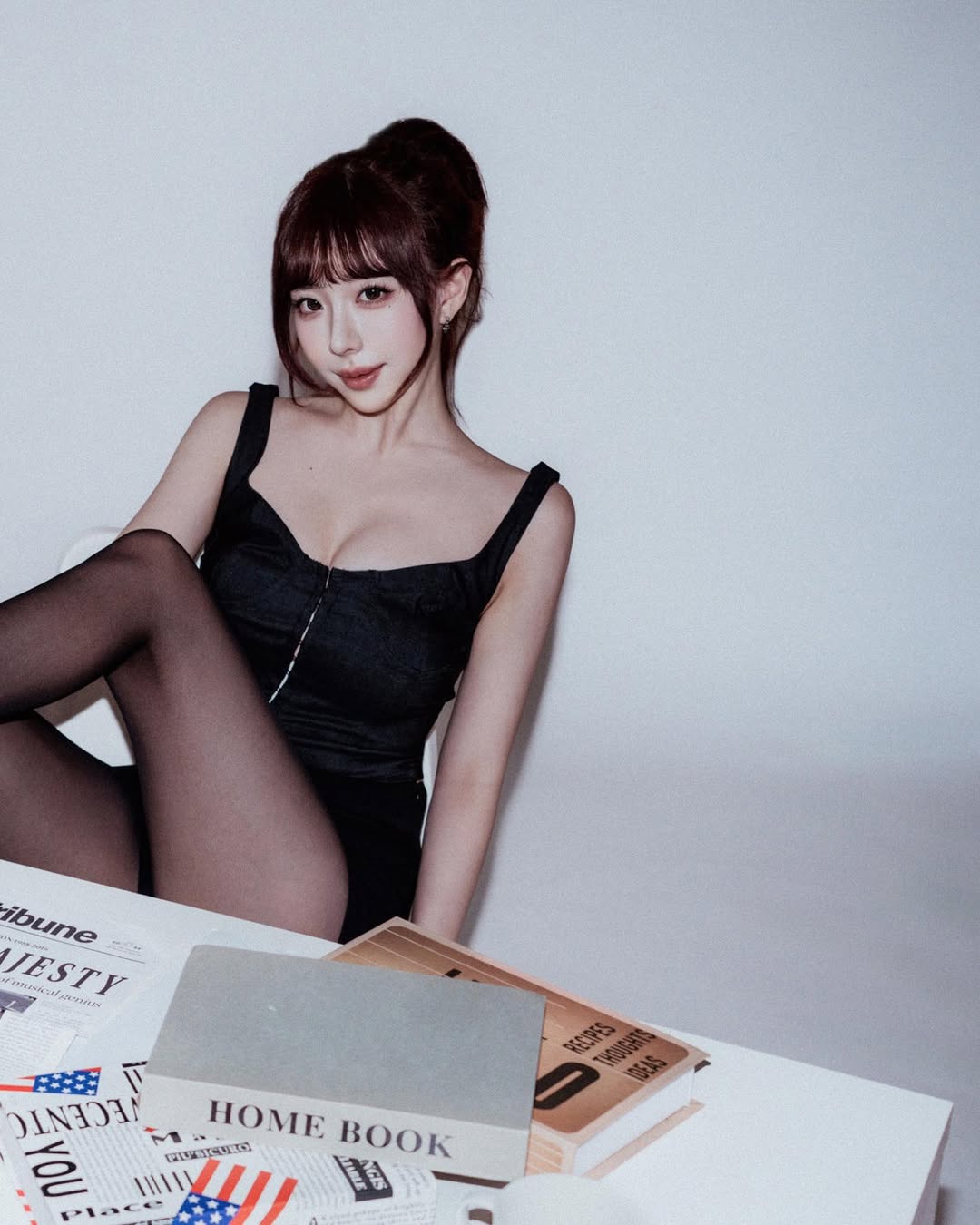 【正妹】李昌昀黑丝写真照,让人一眼便为之倾倒!