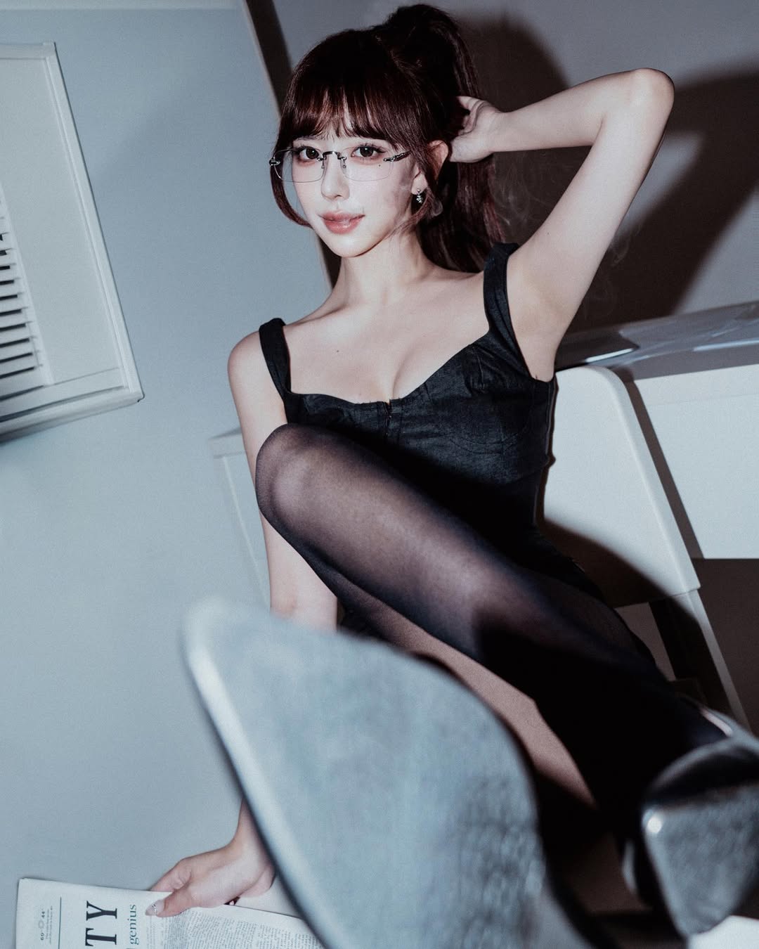 【正妹】李昌昀黑丝写真照,让人一眼便为之倾倒!