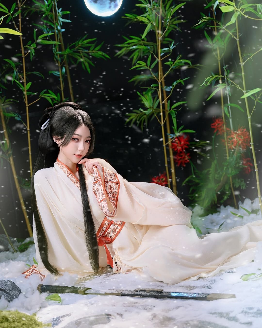 【正妹】飘哥古装美人，仙女下凡令人陶醉在其中！