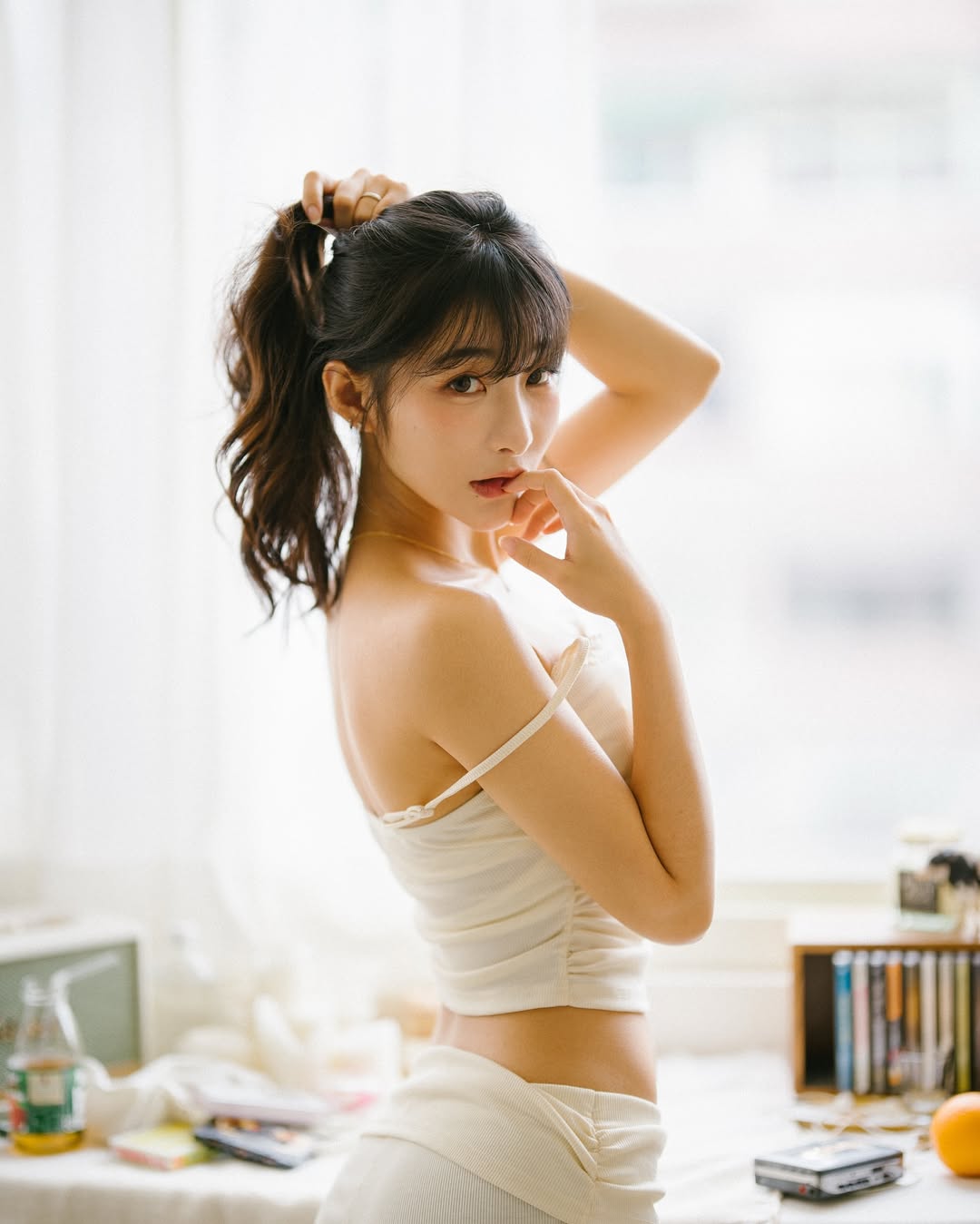 【正妹】梗梗私房照笑颜，令人恋爱感喷发！