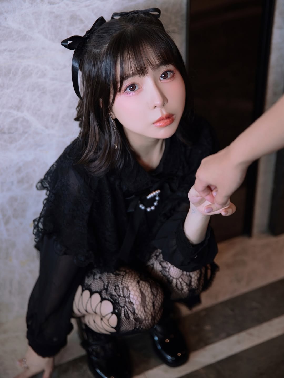 【正妹】Tiny 黑丝暗黑萝莉，小恶魔的甜美魅力！