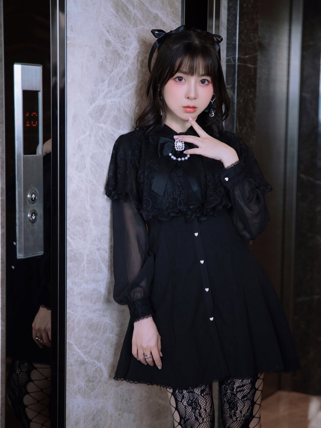 【正妹】Tiny 黑丝暗黑萝莉，小恶魔的甜美魅力！