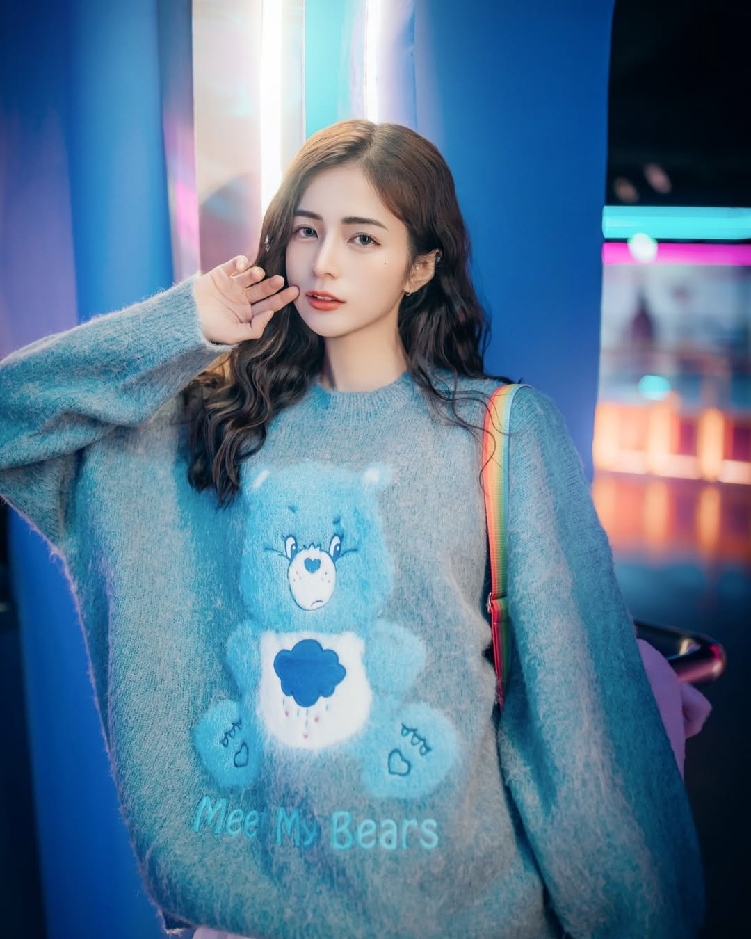 【正妹】辰辰旱冰场拍照，过好每一天微笑就足够迷人！