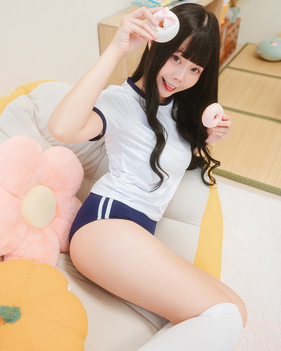 【正妹】语乔日本体操服写真，带来的青春魅力！