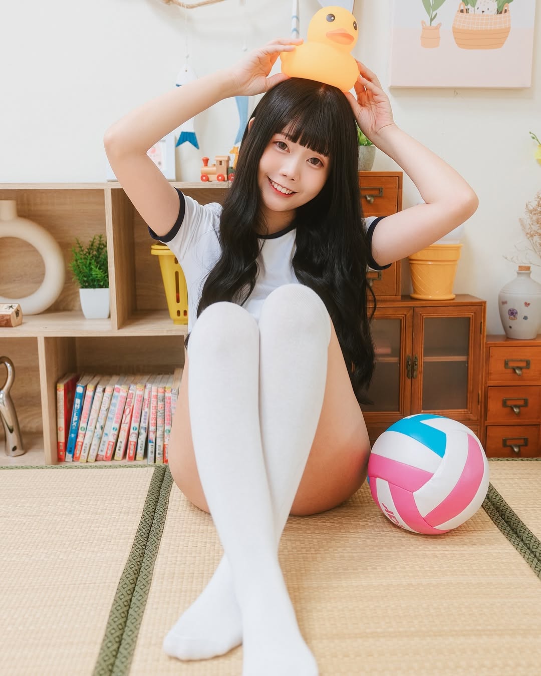 【正妹】语乔日本体操服写真，带来的青春魅力！