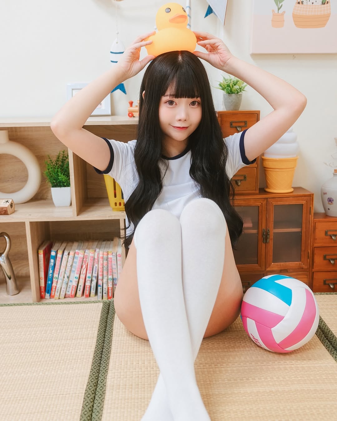 【正妹】语乔日本体操服写真，带来的青春魅力！