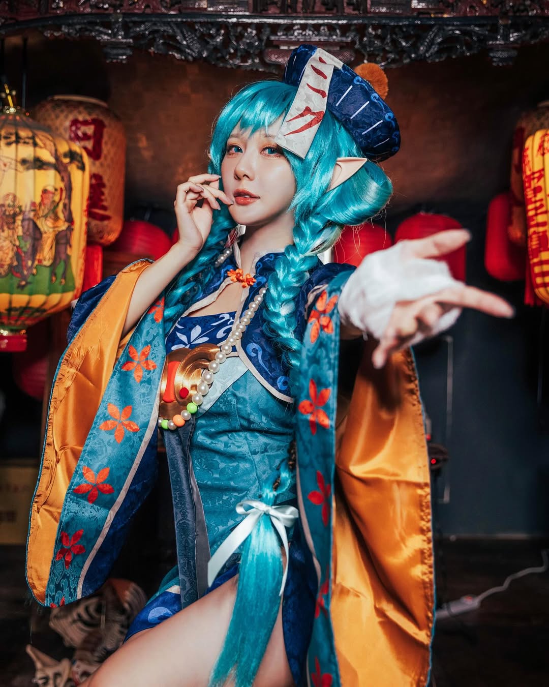 【正妹】羽晴Min COS小僵尸，神秘与性感并存！