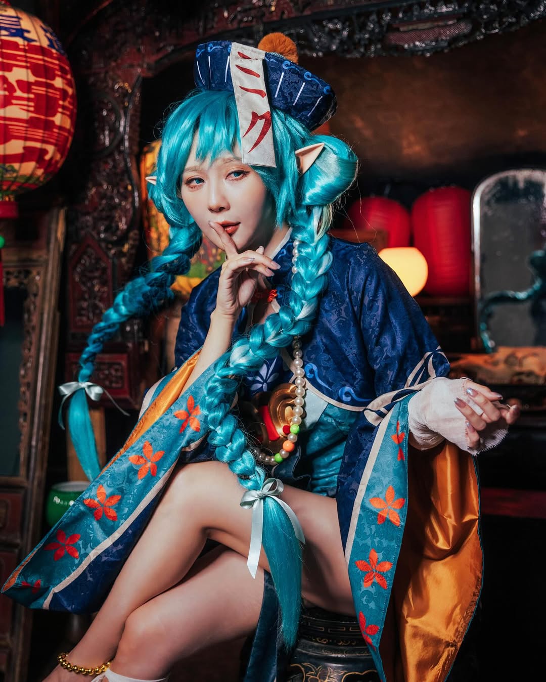 【正妹】羽晴Min COS小僵尸，神秘与性感并存！