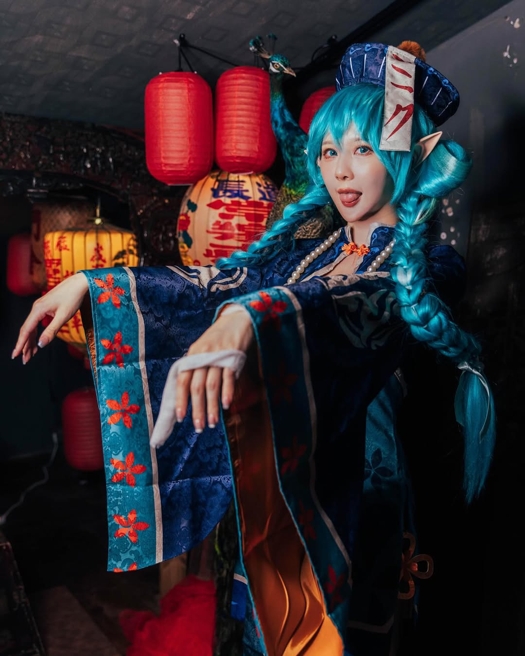 【正妹】羽晴Min COS小僵尸，神秘与性感并存！