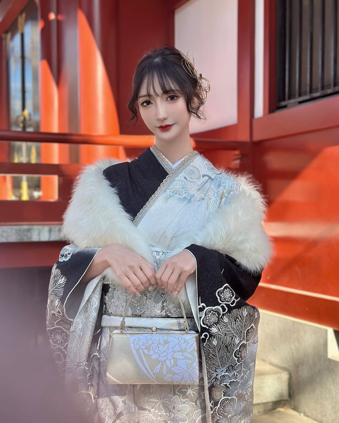 【正妹】Aki アキ和服美照，高贵又温柔的气质画面太美！