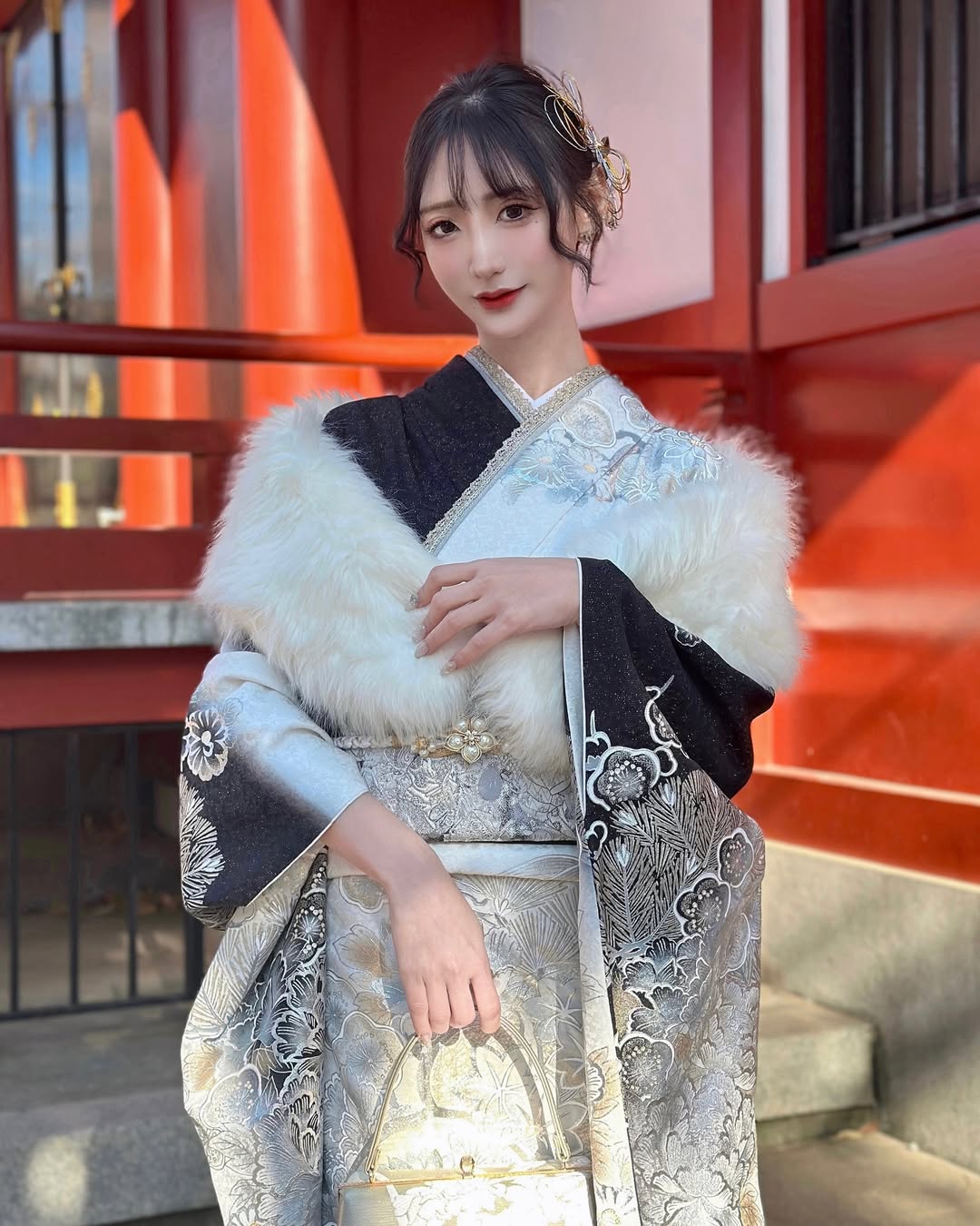 【正妹】Aki アキ和服美照，高贵又温柔的气质画面太美！