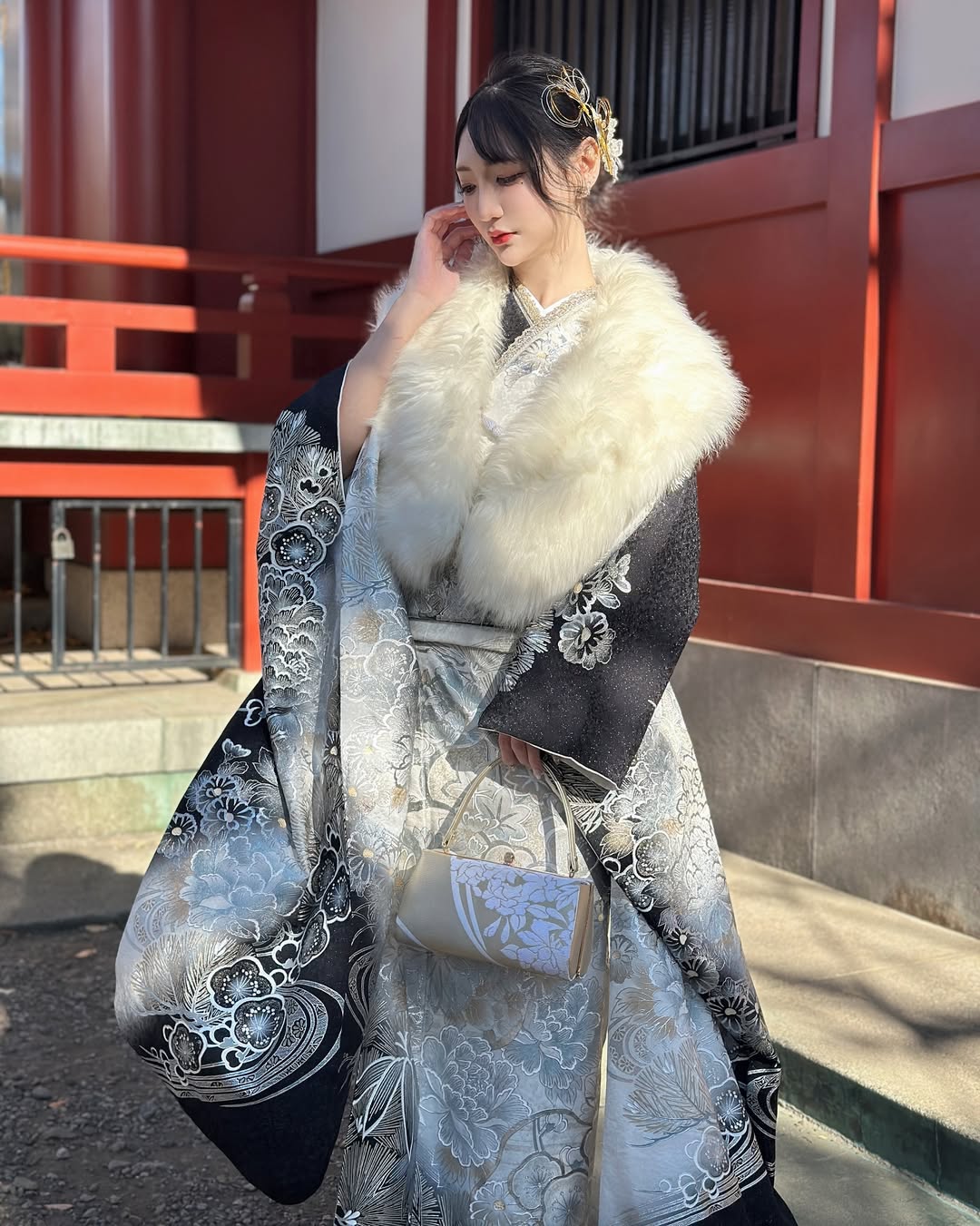 【正妹】Aki アキ和服美照，高贵又温柔的气质画面太美！