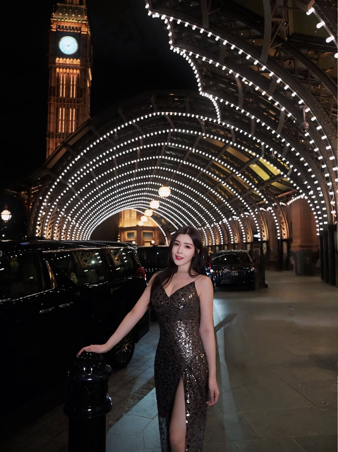 【正妹】蔡宥宥吊带晚礼服美照，眉宇间透出洒脱！