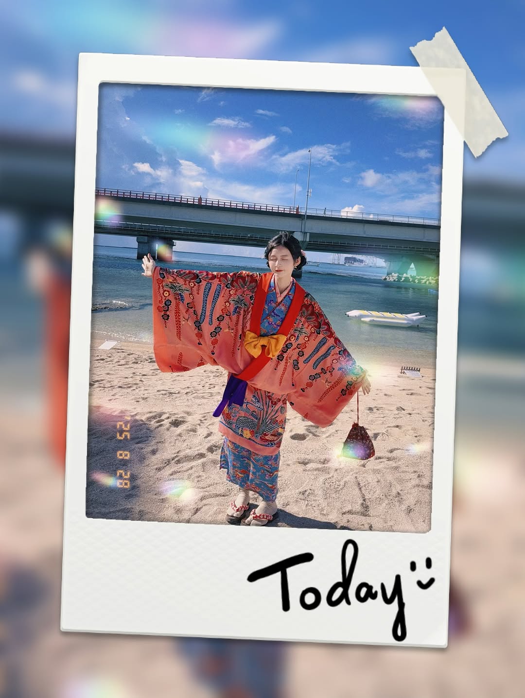 【正妹】辰辰和服美照超甜，气质恰到好处地与之契合！