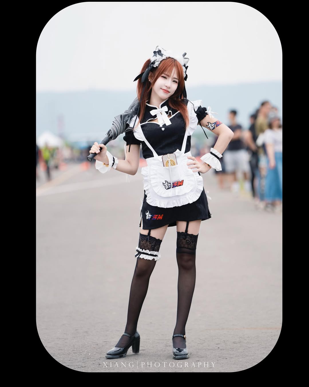 【正妹】小艾啾啾机车模特，速度与激情化为优雅与魅力！