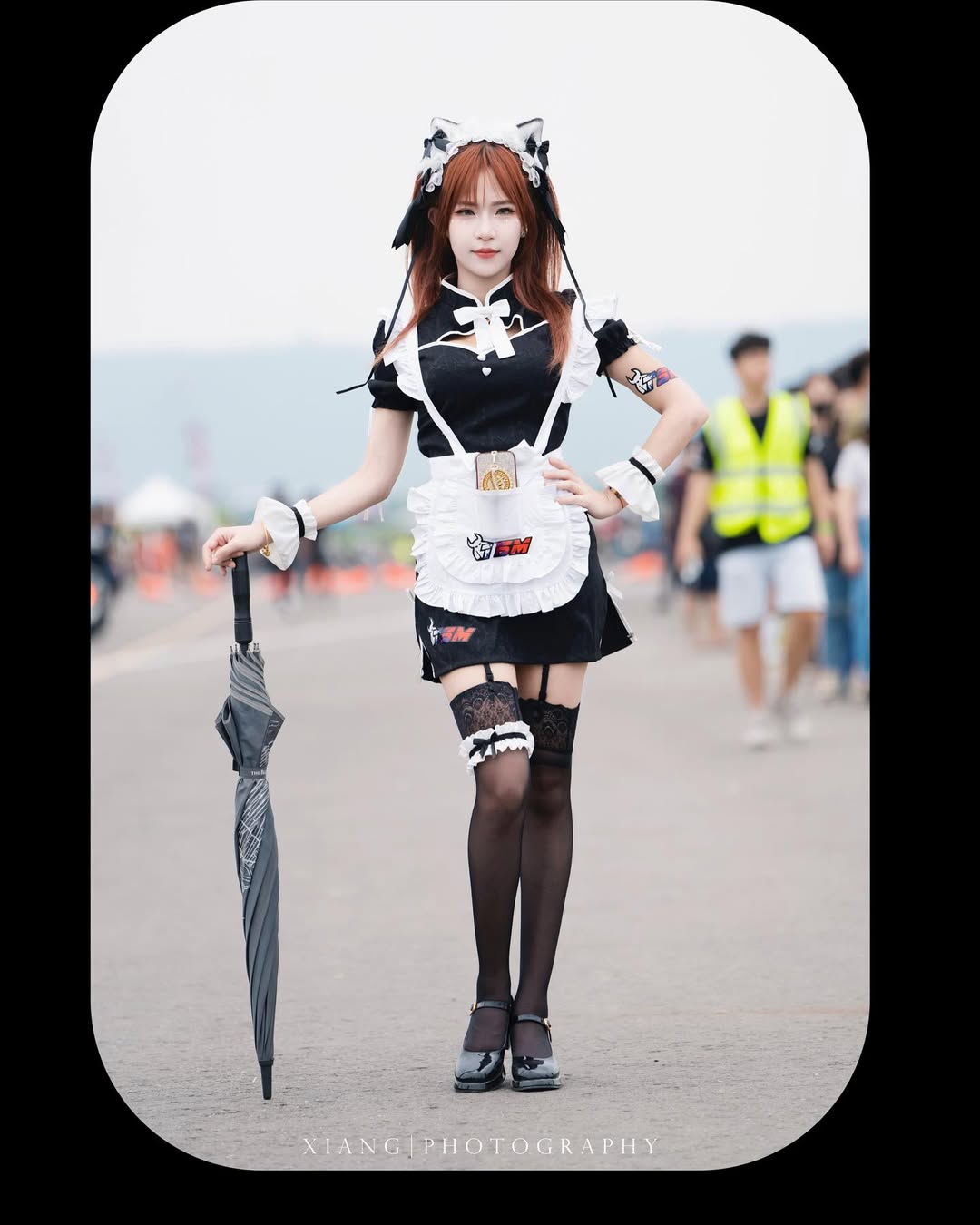 【正妹】小艾啾啾机车模特，速度与激情化为优雅与魅力！