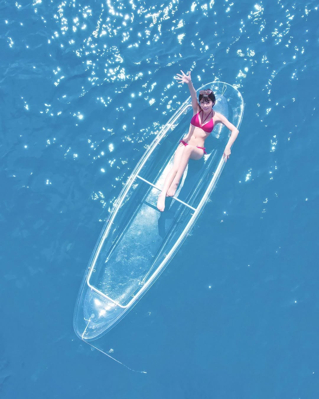 【正妹】Chubby糖 比基尼海中写真，打开了夏日记忆的抽屉！