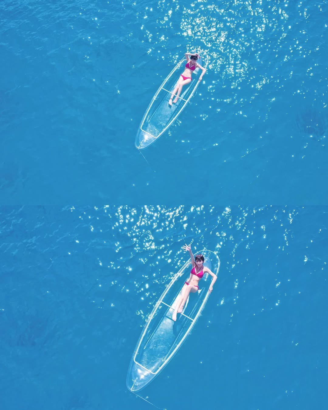 【正妹】Chubby糖 比基尼海中写真，打开了夏日记忆的抽屉！