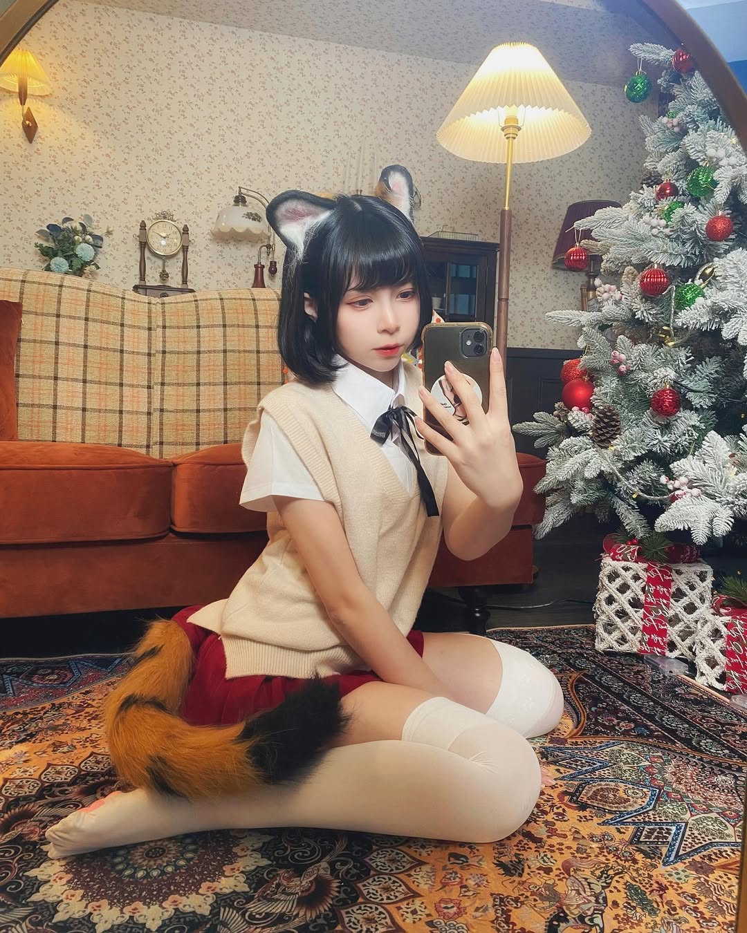 【正妹】Chubby糖 小猫咪装扮美照，烦恼变得可爱的小点缀！