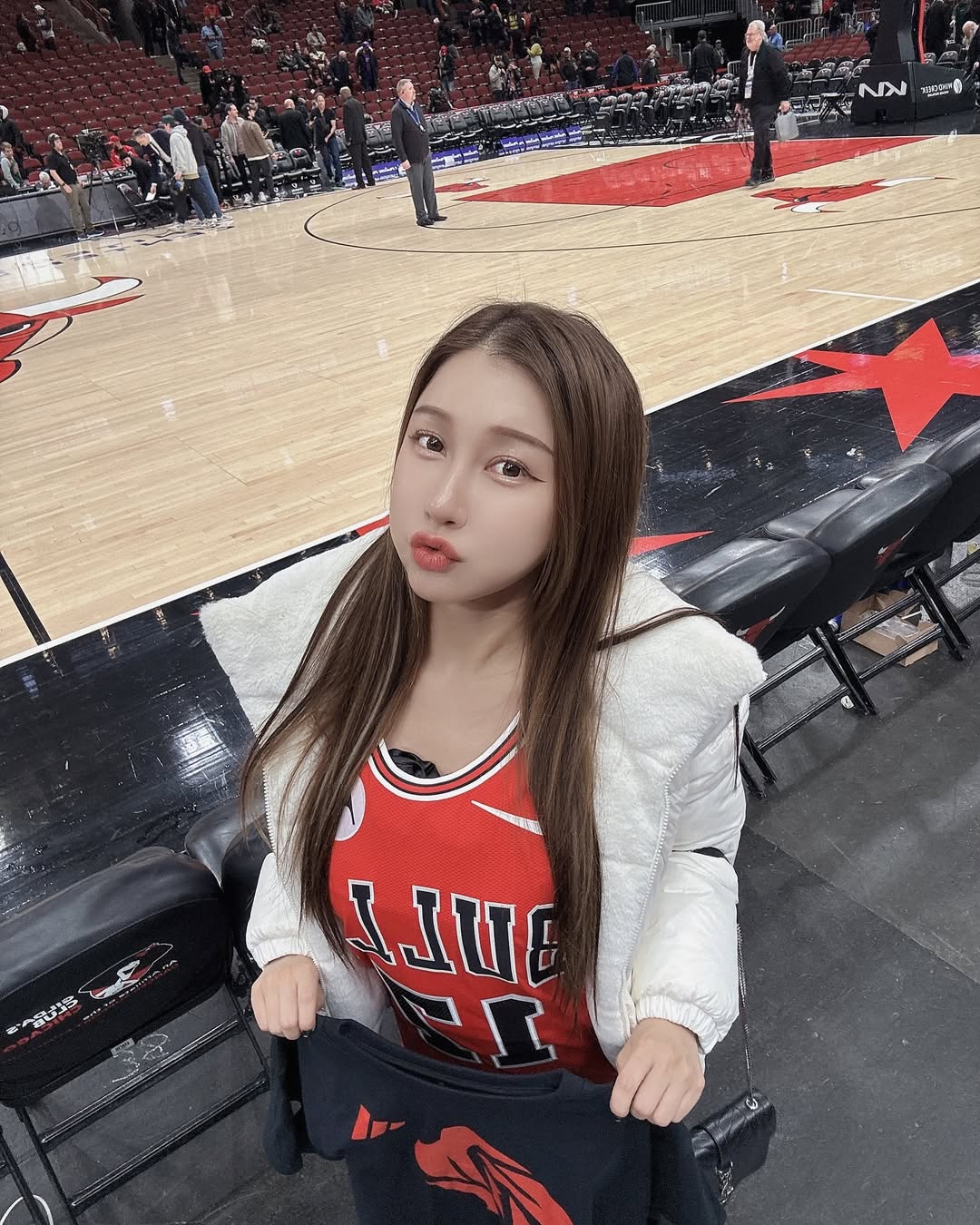 【正妹】娜娜米NBA赛场的美丽瞬间，在欢呼声中发现热爱！