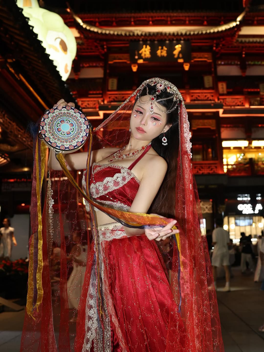 【正妹】羊ㄦ公主造型下的怦然心动，西域风情中的一抹惊艳！