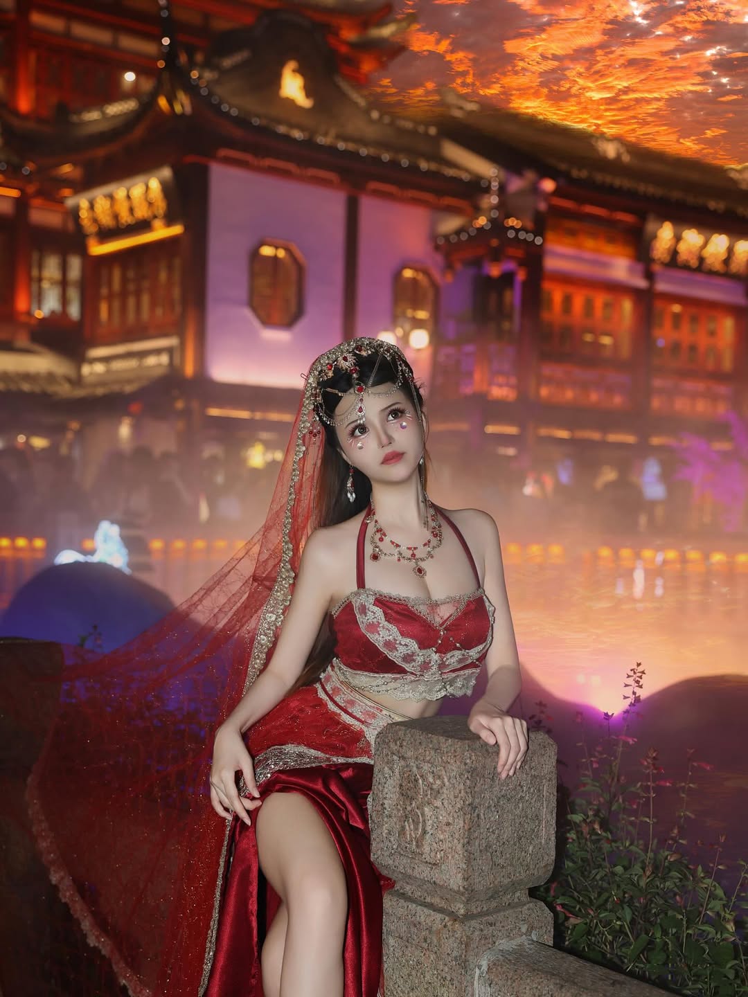 【正妹】羊ㄦ公主造型下的怦然心动，西域风情中的一抹惊艳！