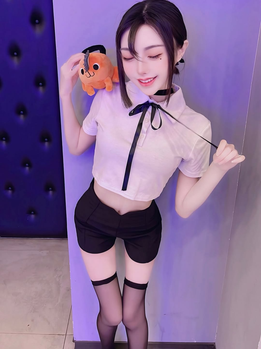 【正妹】林莹的黑丝大长腿写真有感，瞬间点亮的美好时光！