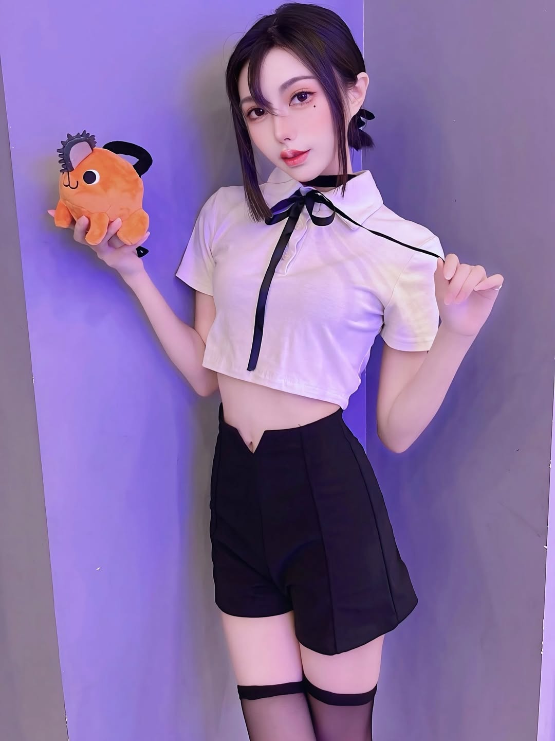 【正妹】林莹的黑丝大长腿写真有感，瞬间点亮的美好时光！