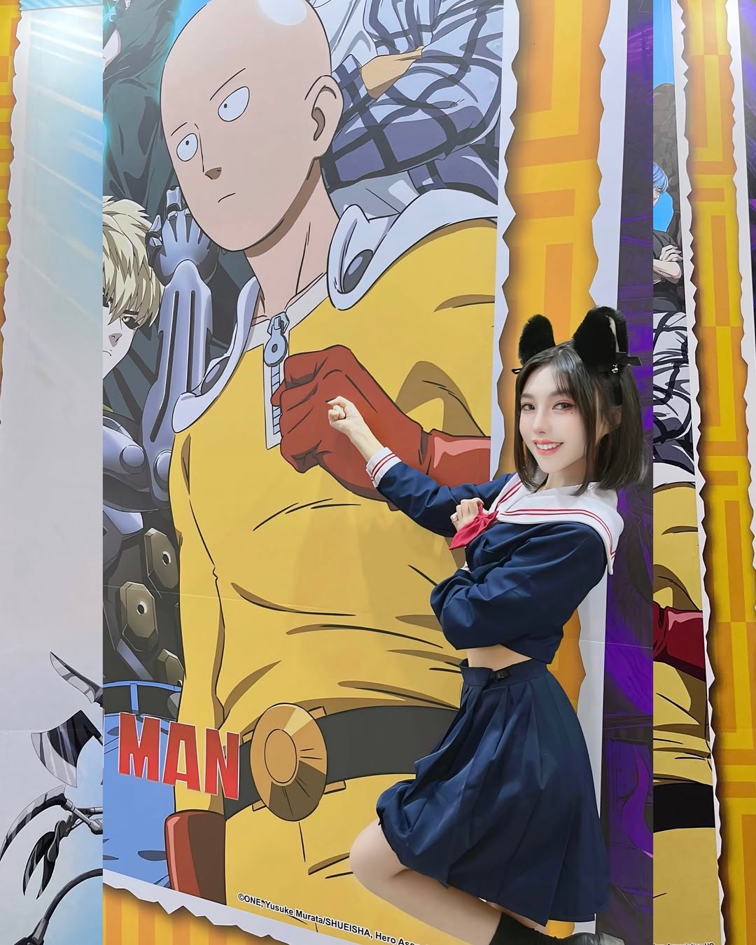 【正妹】林莹JK制服漫展打卡，每一次打卡都像一场温柔的仪式！