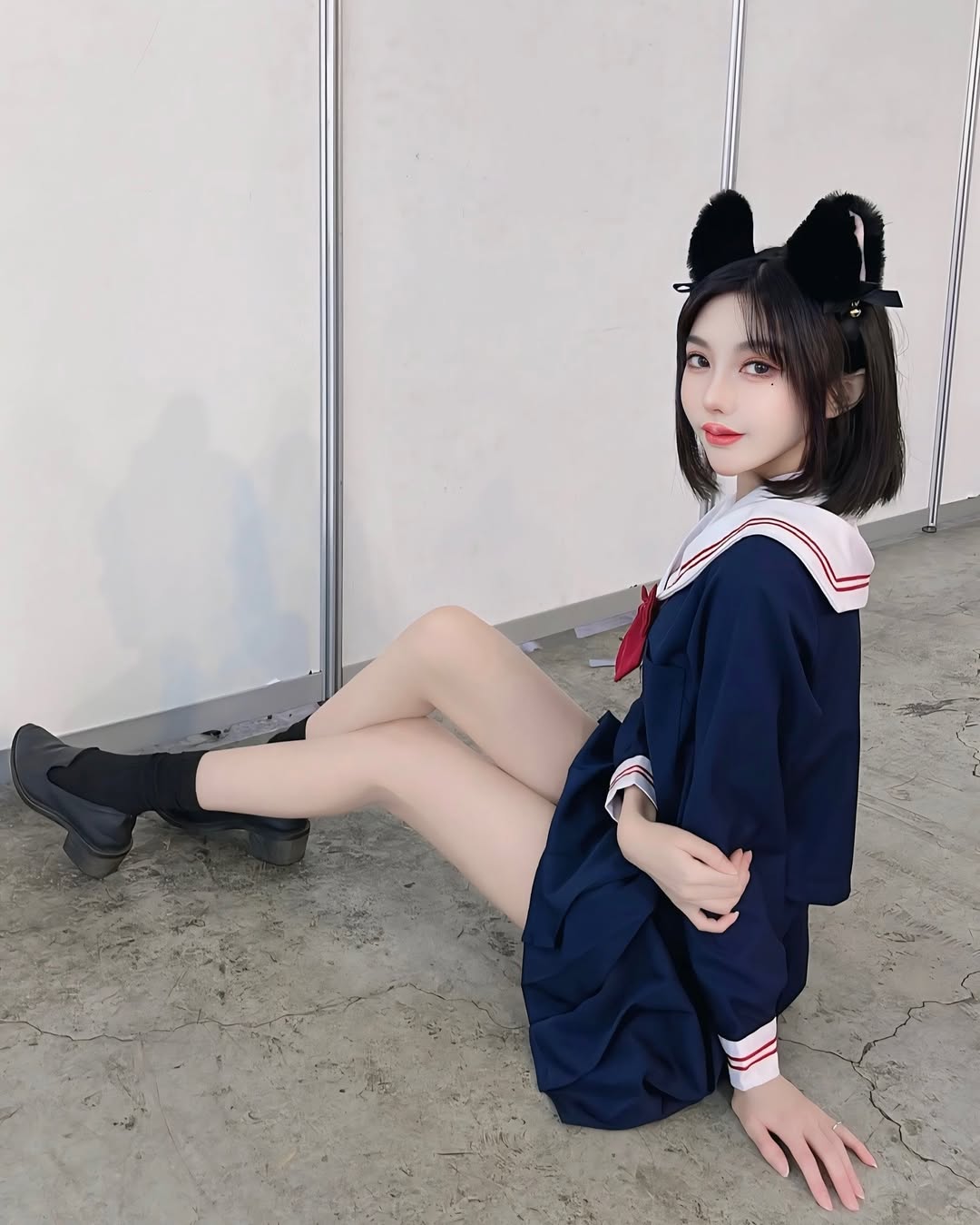 【正妹】林莹JK制服漫展打卡，每一次打卡都像一场温柔的仪式！