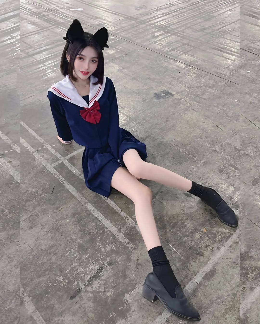 【正妹】林莹JK制服漫展打卡，每一次打卡都像一场温柔的仪式！