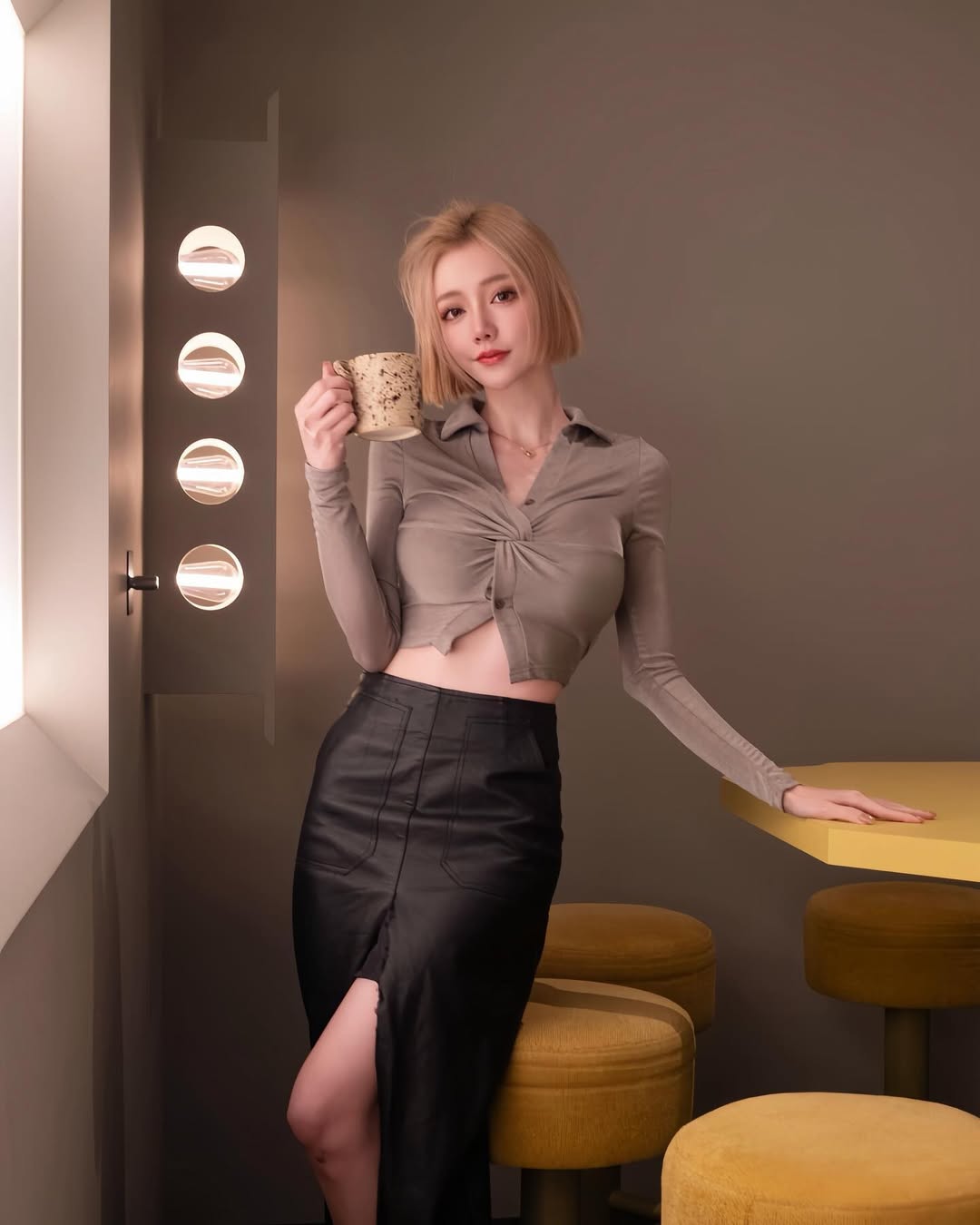 【正妹】酸酸Enny 超美咖啡店打卡，个人态度的一种流行文化！