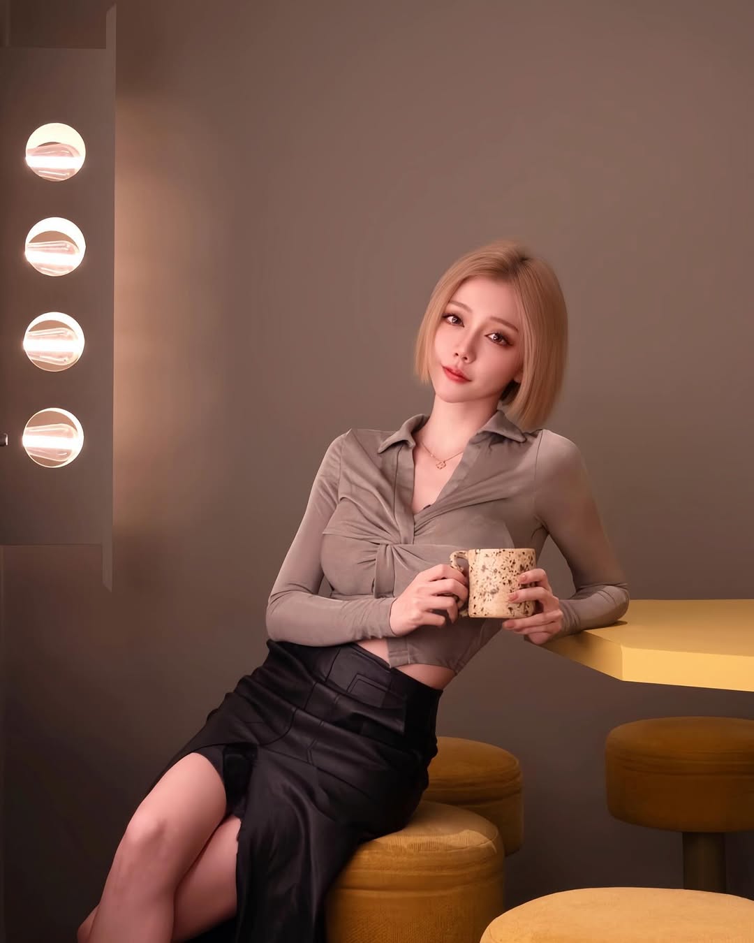 【正妹】酸酸Enny 超美咖啡店打卡，个人态度的一种流行文化！