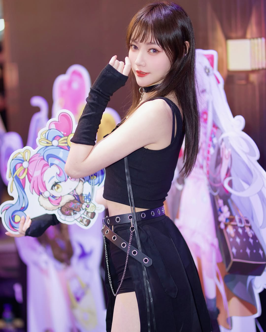 【正妹】苏小立电玩展模特超美，美可以有多种面向！