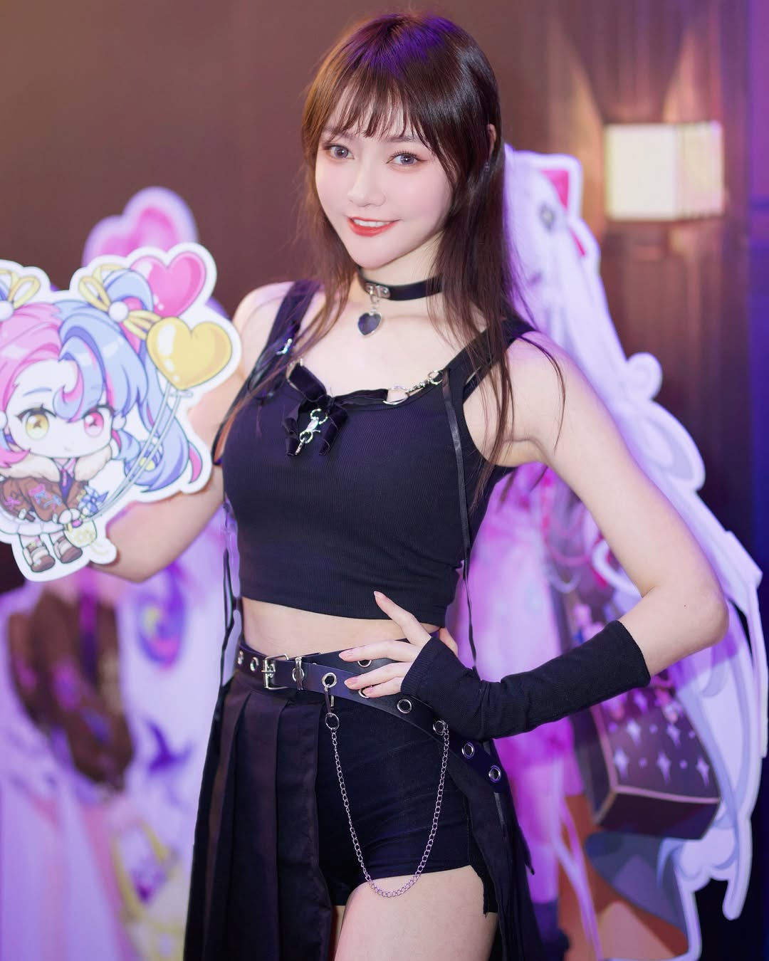 【正妹】苏小立电玩展模特超美，美可以有多种面向！