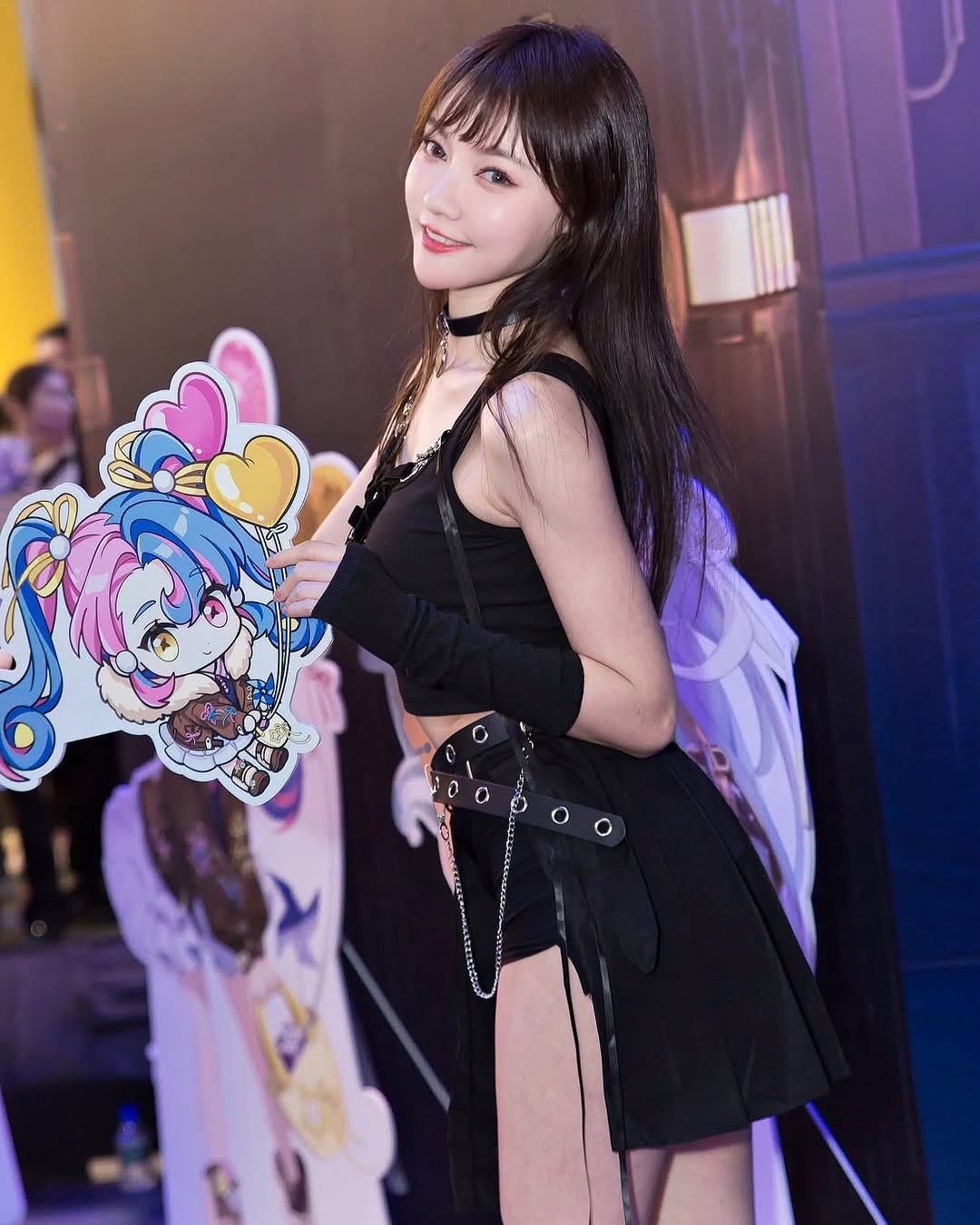 【正妹】苏小立电玩展模特超美，美可以有多种面向！