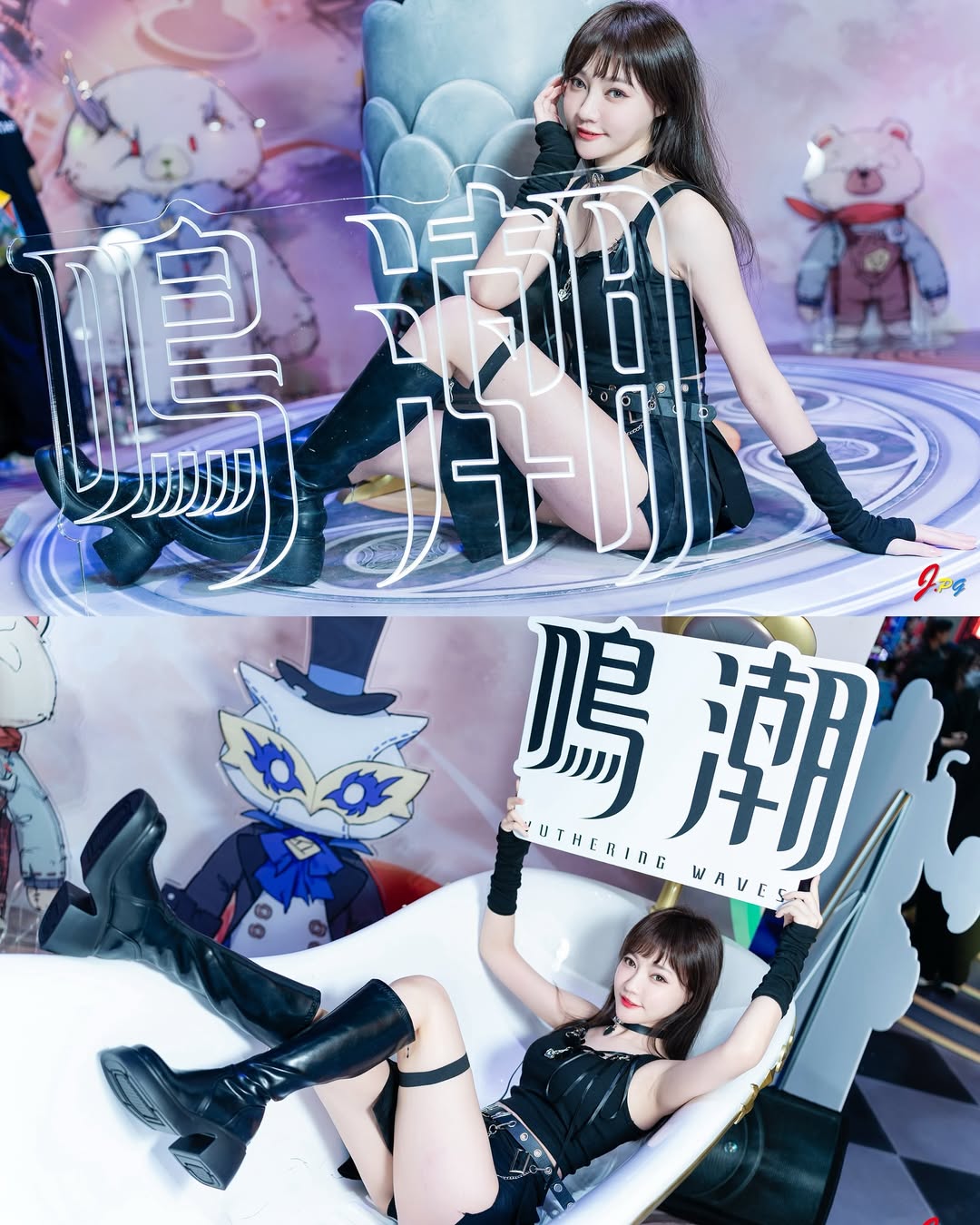 【正妹】苏小立电玩展模特超美，美可以有多种面向！