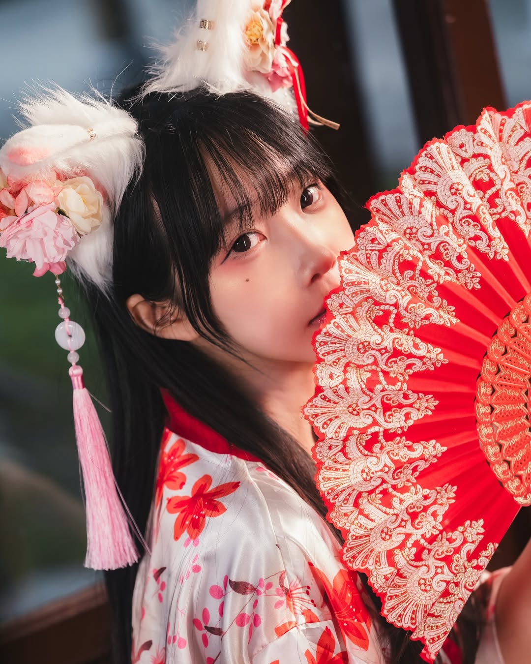 【正妹】小孟Naomi浴服小狐狸造型，一场甜蜜又俏皮的视觉小确幸！