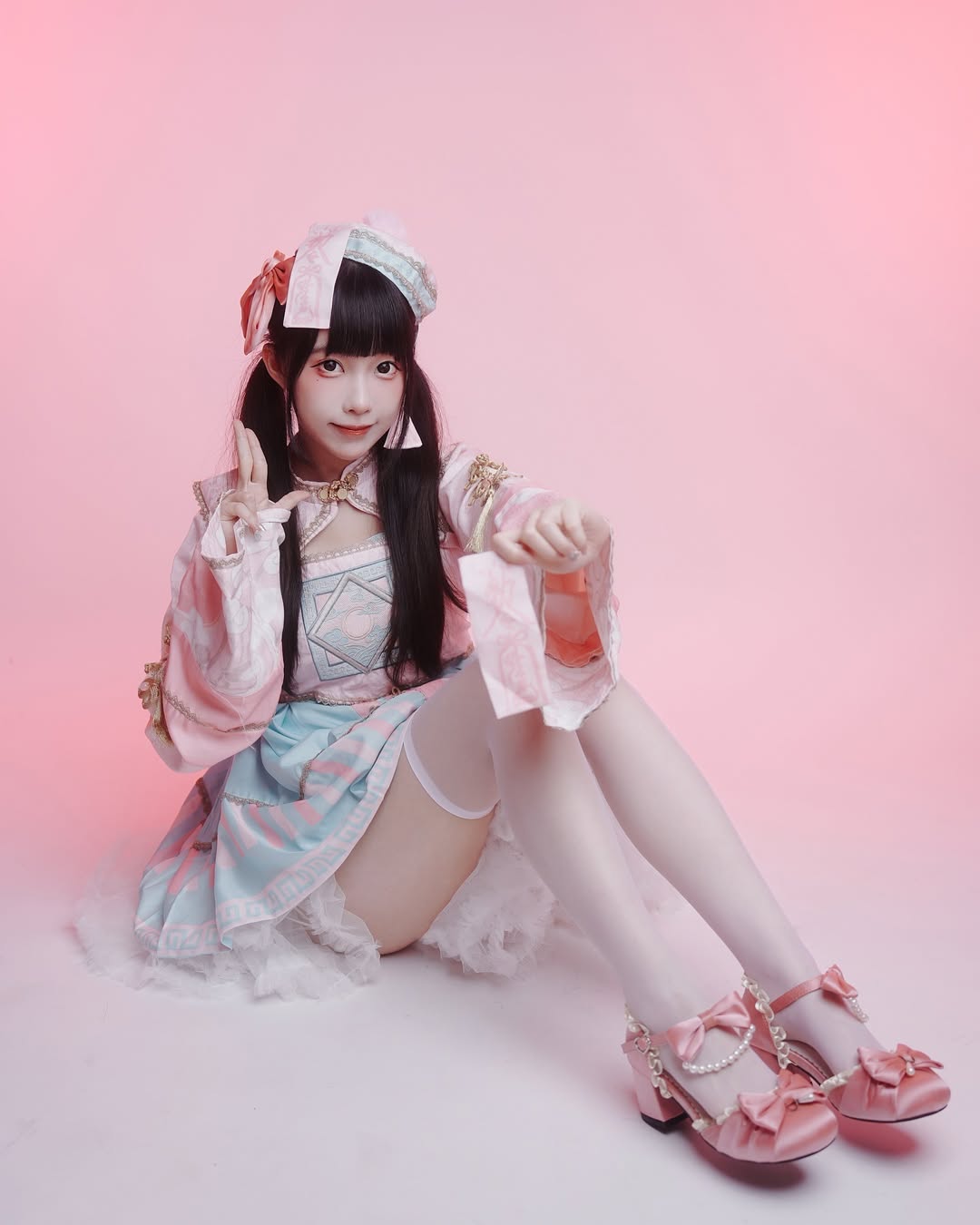 【正妹】小孟Naomi化身可爱小僵尸，被欣赏与被珍惜的温柔力量！