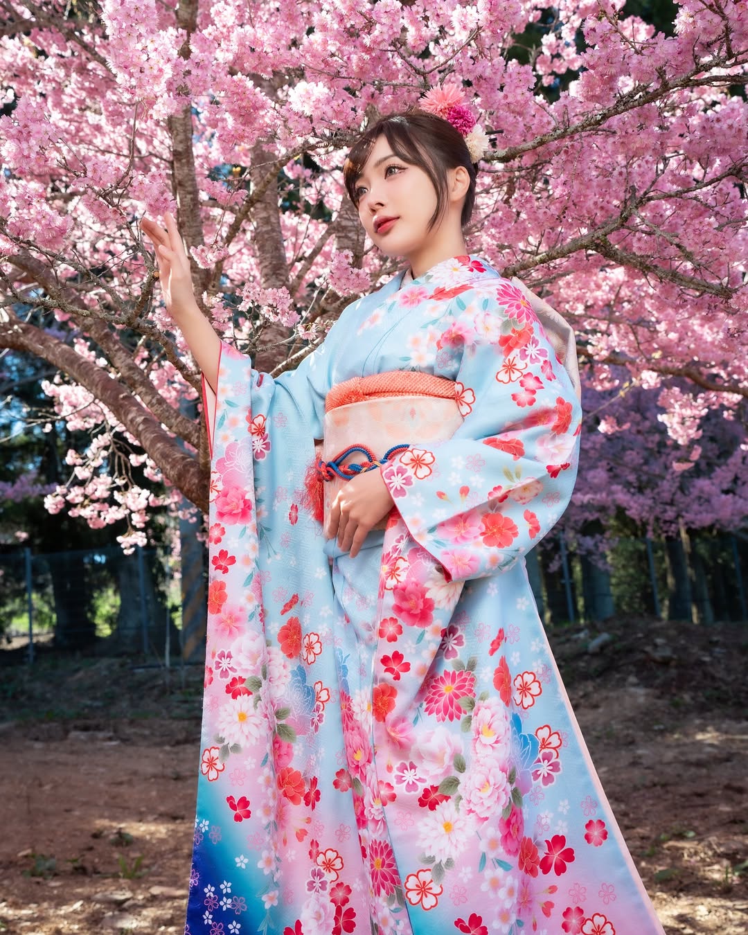 【正妹】莉雅Lia和服照片超美，微妙光泽下的美丽瞬间！