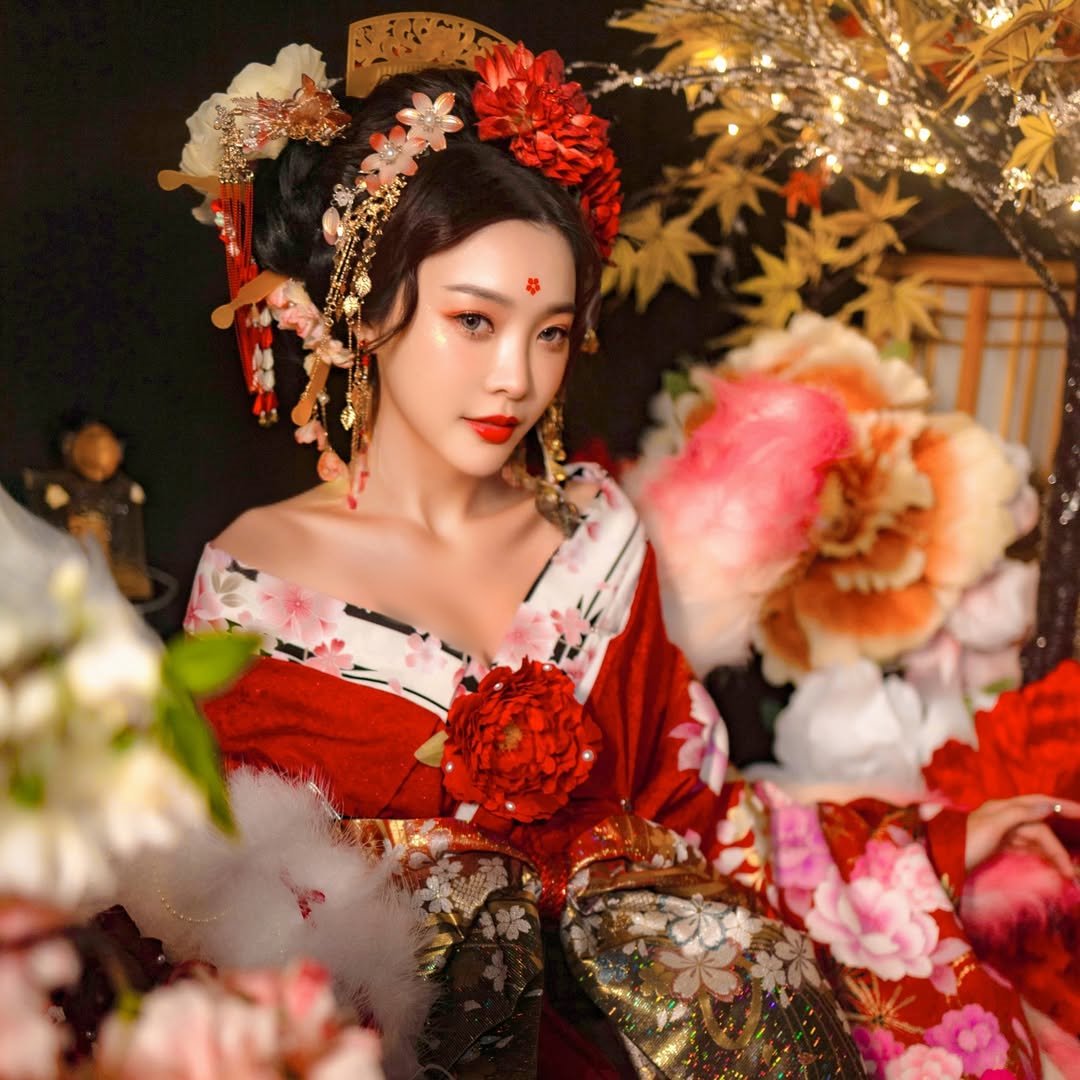 【正妹】莉雅Lia九尾狐艺术照超美，微光还在眼前轻轻摇曳！