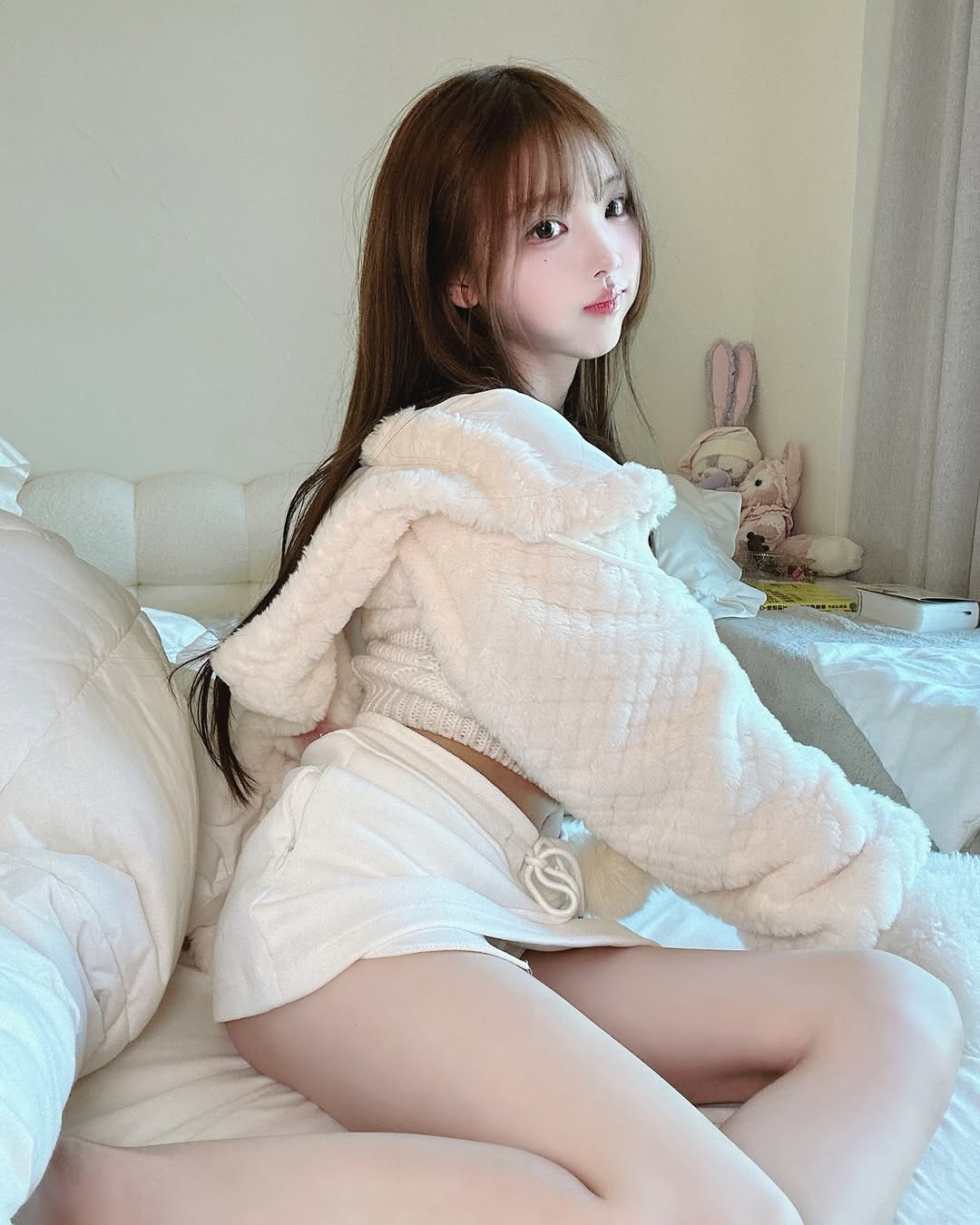 【正妹】赵兔兔喵主播居家美照，回到最纯粹的美好里！