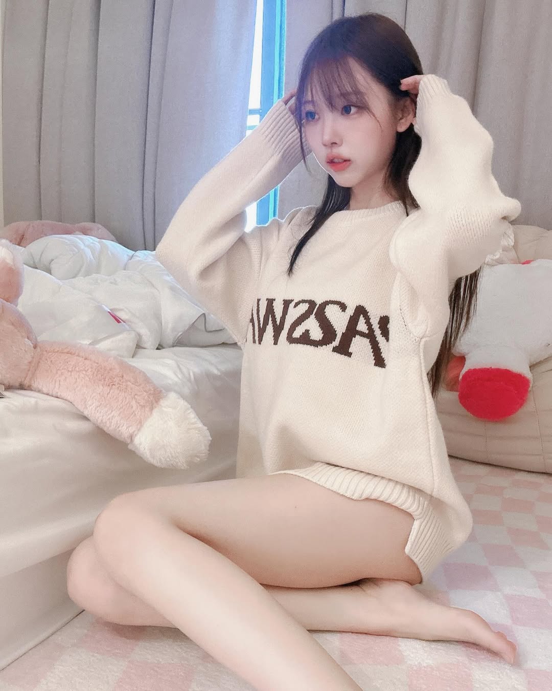 【正妹】赵兔兔喵主播居家美照，回到最纯粹的美好里！