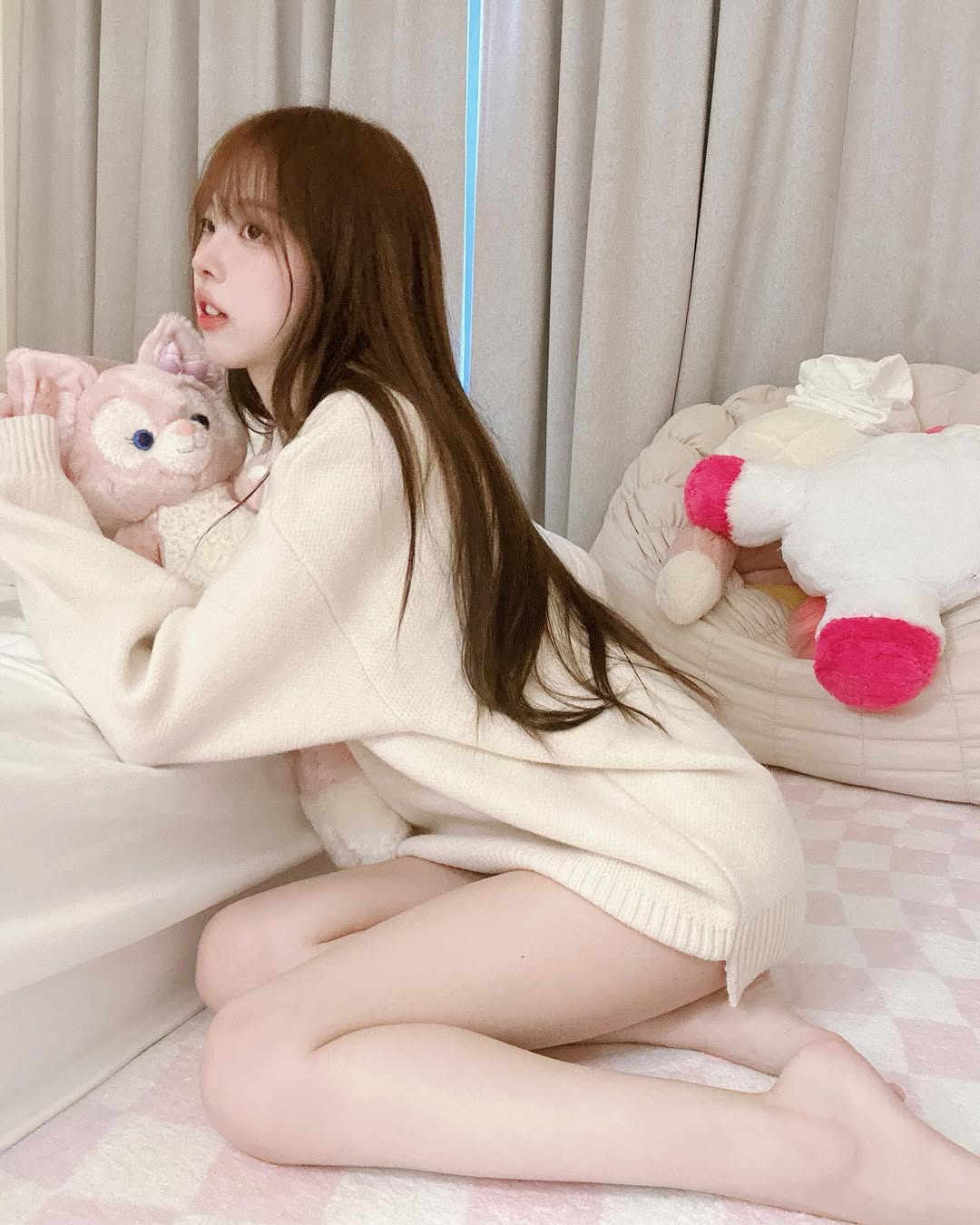 【正妹】赵兔兔喵主播居家美照，回到最纯粹的美好里！