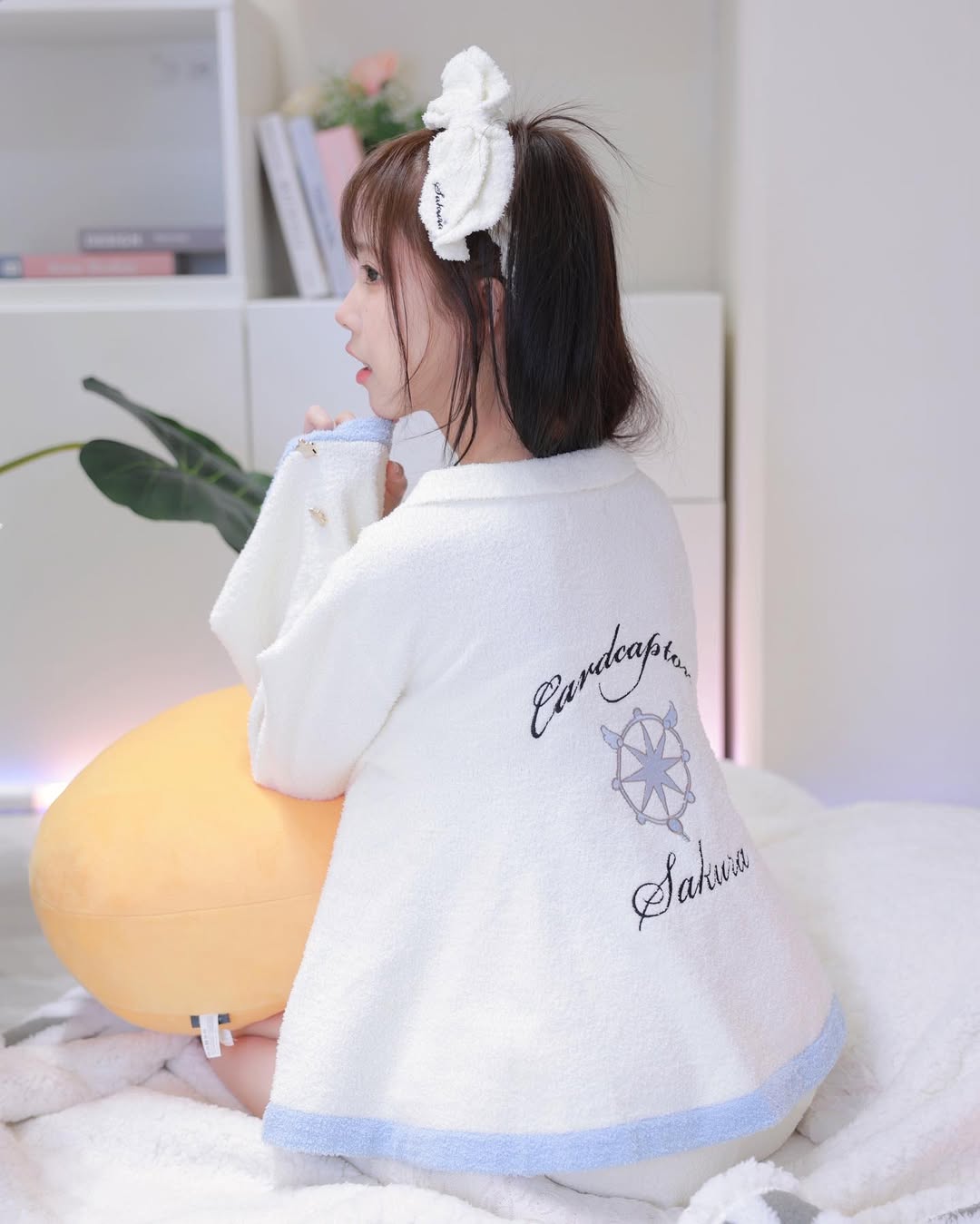 【正妹】赵兔兔喵居家睡衣可爱美照，不必华丽也能自然动人！