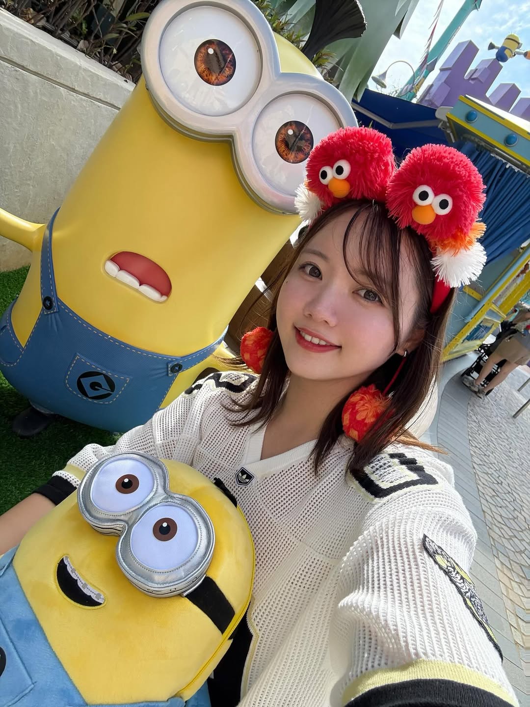 【正妹】まりちゃん网红游乐园打卡，感受平凡日子里的美好！