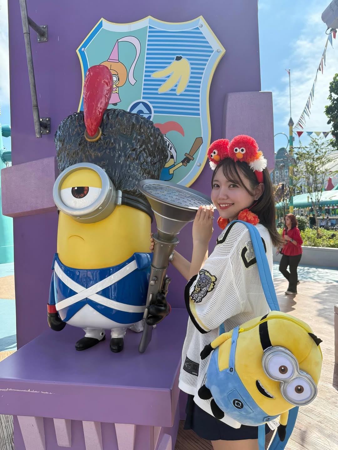 【正妹】まりちゃん网红游乐园打卡，感受平凡日子里的美好！