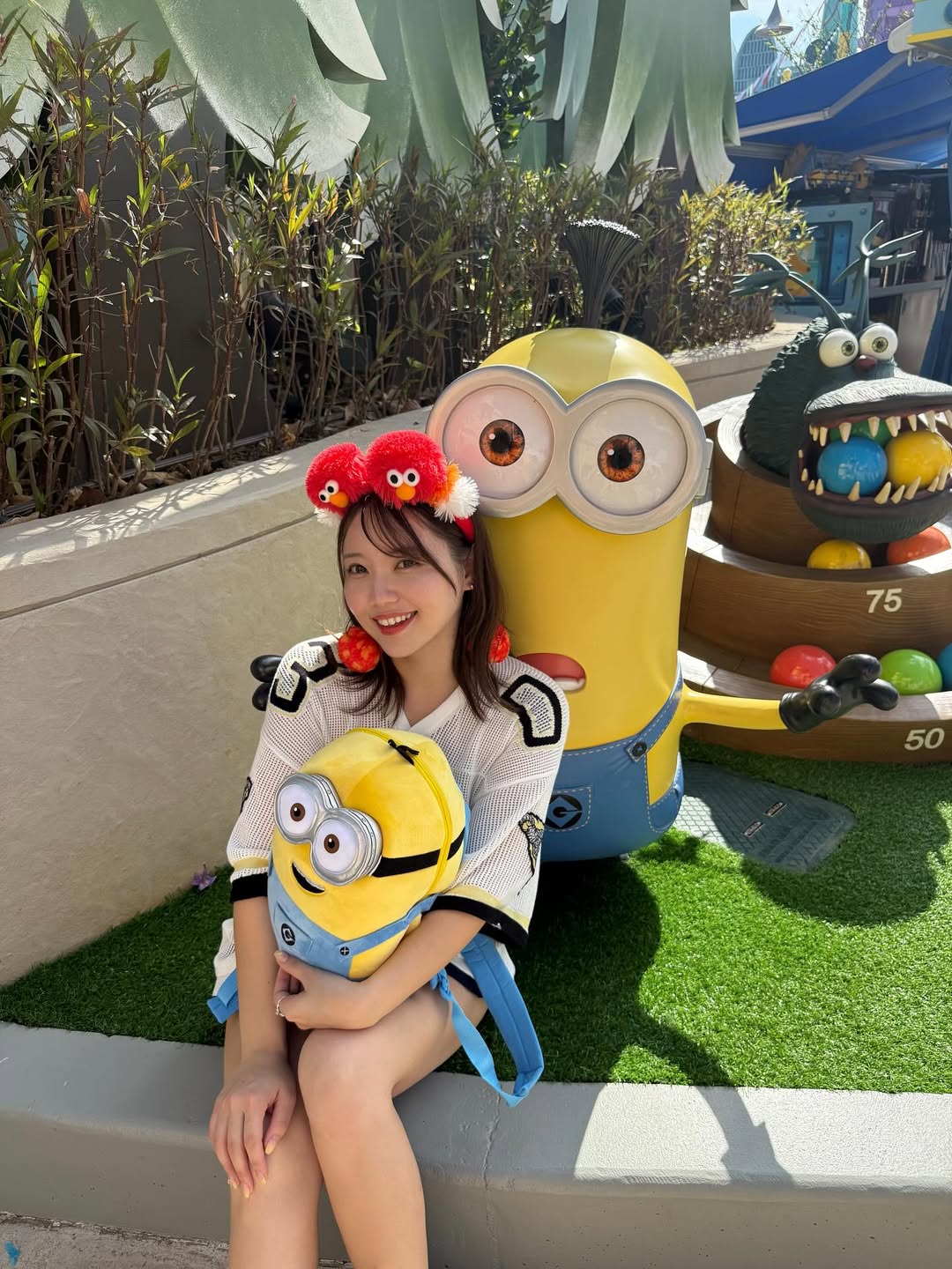 【正妹】まりちゃん网红游乐园打卡，感受平凡日子里的美好！